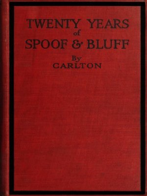 cover image of Twenty Years of Spoof and Bluff